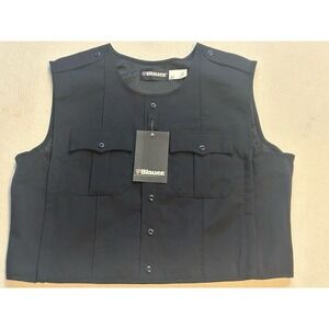 Blauer Dark Navy Armor Skin Vest sz.XL T Wool Blend Outer Armor Carrier 8470 NWT